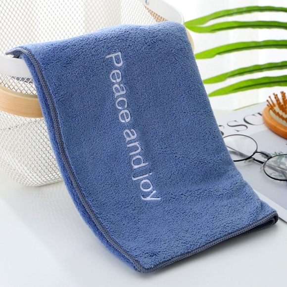 Peace and Joy Decorative Bath Towel - Picture 1 of 1